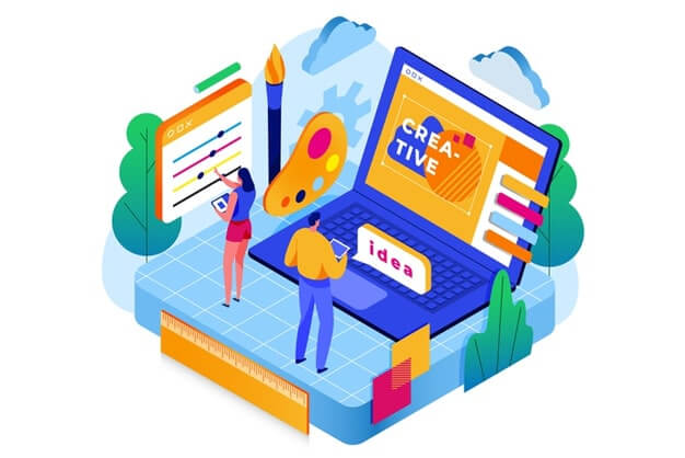 Creative website service
